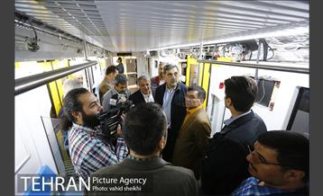 بازدید شهردار تهران از کارخانه واگن سازی تهران 24