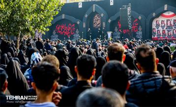 عزاداری شهادت حضرت فاطمه(س) در منطقه 17 2