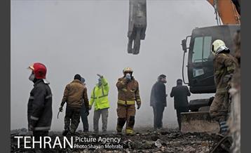 ششمین روز آواربرداری ساختمان پلاسکو -1 7