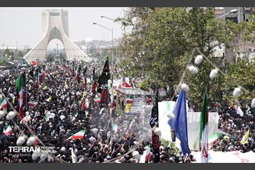 تشییع شهدای اقتدار ملی در تهران - 6 13