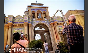 نقاره زنی میلاد امام رضا (ع) در میدان مشق 25