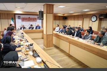 نشست هم اندیشی مدیران روابط عمومی با رییس مرکز ارتباطات شهرداری تهران 1