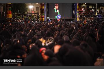 عزاداری شب چهارم محرم در هیئت ریحانة الحسین 57