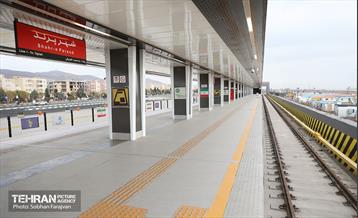 توسعه متروی تهران؛ ایستگاه پرند 7