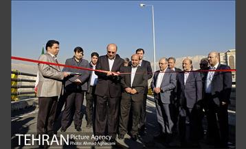افتتاح پل شرق به شمال تقاطع بزرگراه های نیایش و شهید چمران 11