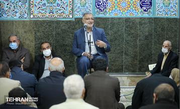 حضور شهردار تهران در مسجد ارشاد شهر ری 22