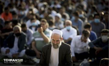 اقامه نماز عید فطر افغانستانی های اهل تسنن مقیم تهران 12