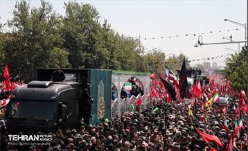 تشییع پیکر آقای شهید ایران