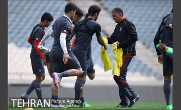 تمرین 3 فروردین تیم ملی فوتبال ایران  14