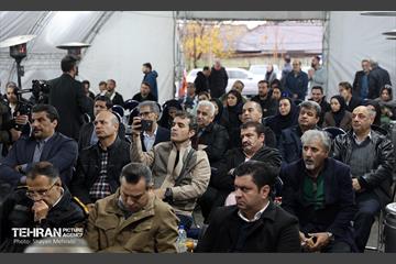 آیین آغاز عملیات اجرایی پارکینگ و مجموعه خدماتی باغ‌وزیری 9