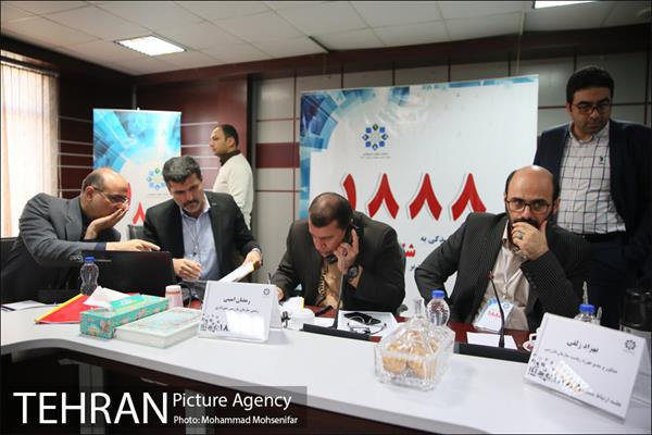جلسه ارتباط تلفنی رییس بازرسی شهرداری با شهروندان 7