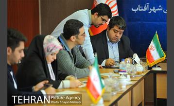 نشست خبری مدیرعامل شرکت نمایشگاه های بین المللی شهر آفتاب 7