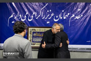 دیدار شهردار تهران با تولیت آستان علوی