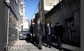 بازدید شهردار تهران از پروژه هاى منطقه ١٧
