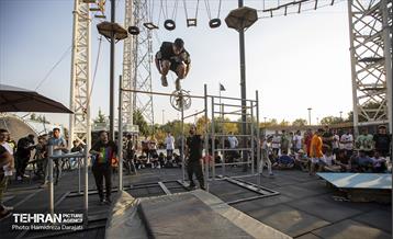 مسابقات پارکور فری استایل  36