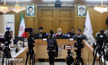 نشست خبری رئیس شورای اسلامی شهر تهران 3