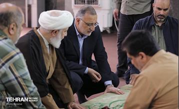 سفر شهردار تهران به خوزستان و حضور در راهیان نور 14