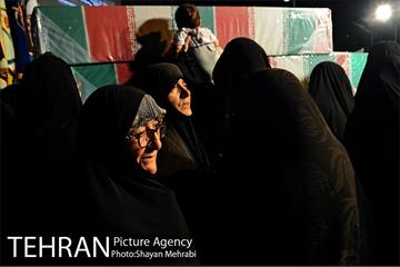 مراسم وداع با 150 شهید دوران دفاع مقدس 23
