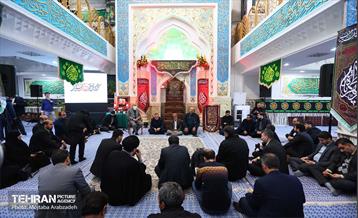 حضور شهردار تهران در بیت الزهرا (س) کرمان 10