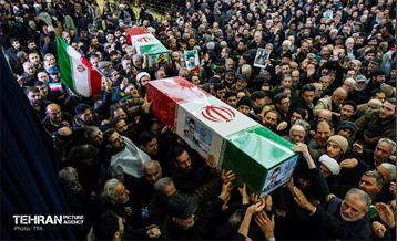 تشییع پیکر سردار شهید علی‌محمد نائینی