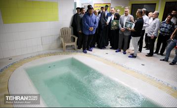 آیین افتتاحیه مجموعه ورزشی شهدای تاکسیران 9