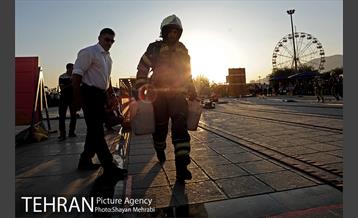 مسابقه عملیاتی ورزشی آتش نشانان تهران 25