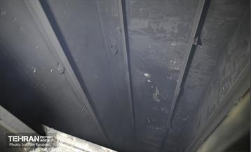 آتش سوزی در خیابان بهار تهران 21