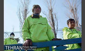 ضدعفونی و پاکسازی بازار تجریش-2 6