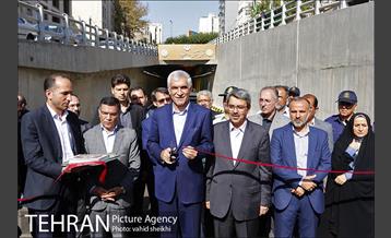 افتتاح و بهره برداری از دور برگردان غیر هم سطح مدرس و تونل آرش-اسفندیار 5