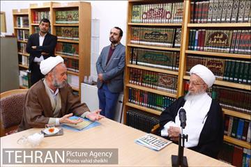 دیدار شهردار تهران با آیت الله العظمی مکارم شیرازی 3
