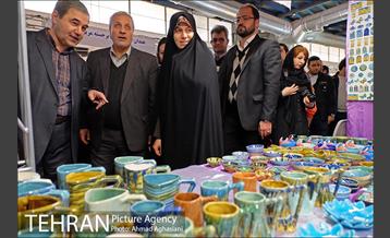 افتتاح بیست وهفتمین نمایشگاه ملی صنایع دستی 11