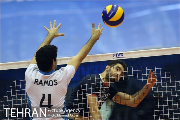 دیدار ایران و آرژانتین در لیگ جهانی والیبال 22