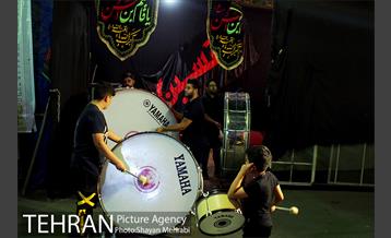 عزاداری شب پنجم ماه محرم در محله گرگان 3