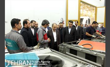 بازدید دکتر نجفی از واگن سازی پارس 14