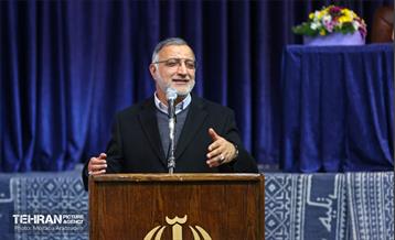 حضور شهردار تهران در حسینیه جماران تهران 14