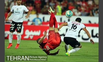 دیدار پرسپولیس و صبای قم در لیگ برتر فوتبال 15