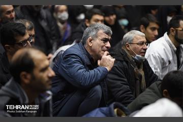 تشییع پیکر شهید گمنام در مسجد حجت(عج) 10