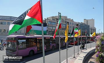 خدمات شهرداری تهران در پایان روز قدس 12