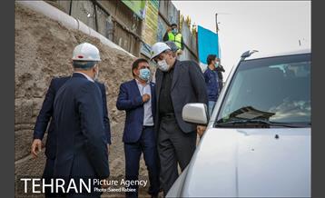 ورود ماشین حفار تونل به ایستگاه میدان حضرت عبدالعظیم الحسنی(ع) در خط 6 مترو 3