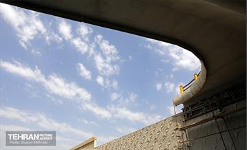 بازدید شهردار تهران از پروژه بزرگراه شهید بروجردی 21