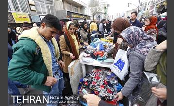 بازار دست فروشان در آخرین روز سال  17