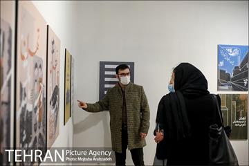 بازدید سفیر فرانسه از نمایشگاه تهران از منظر هنرمندان 10