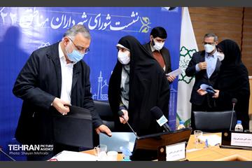 نشست شورای شهرداران مناطق ۲۲ گانه تهران 47