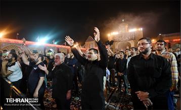 مراسم عزاداری مسلمیه در حرم حضرت عبدالعظیم (ع)