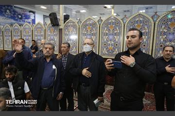 مراسم احیا شب ۲۳ ماه رمضان و تشییع شهید گمنام در حسینیه یرکی های مقیم تهران 28