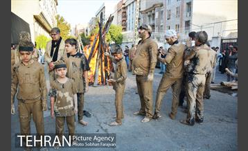 "آیین گل" لرستانی های مقیم تهران 19