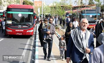 خدمات‌رسانی مواکب شهرداری تهران در عید فطر 6
