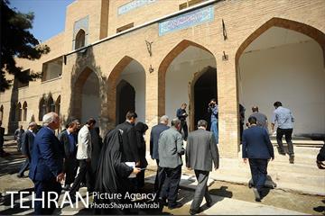 بازدید شهردار تهران از ساختمان کلاه فرنگی، دانشگاه تربیت معلم خوارزمی و تابلو نقش رستم ورزشگاه شیرودی به مناسبت روز تهران 9