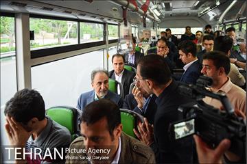 بازدید شهردار تهران از خطوط اتوبوسرانی  1