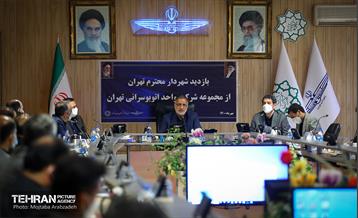 بازدید شهردار تهران از شرکت واحد اتوبوسرانی تهران 14